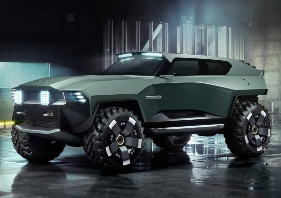 Aston Martin Dreadnought Concept - Off-road extremo criado para o Call of Duty Modern Warfare 4 1 Aston Martin Dreadnought
