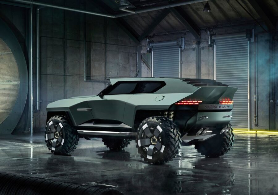 Aston Martin Dreadnought Concept - Off-road extremo criado para o Call of Duty Modern Warfare 4 2 Aston Martin Dreadnought