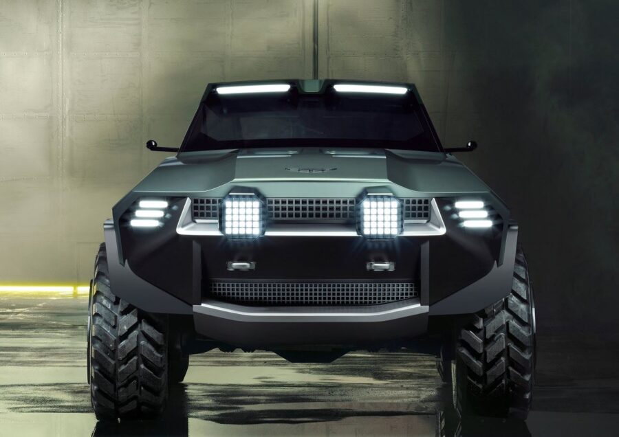 Aston Martin Dreadnought Concept - Off-road extremo criado para o Call of Duty Modern Warfare 4 4 Aston Martin Dreadnought