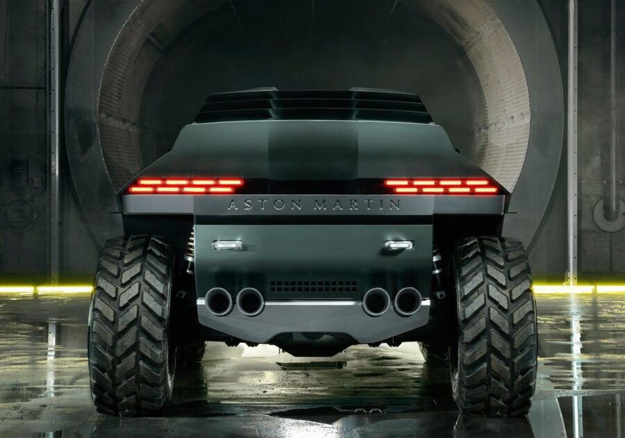 Aston Martin Dreadnought Concept - Off-road extremo criado para o Call of Duty Modern Warfare 4 5 Aston Martin Dreadnought
