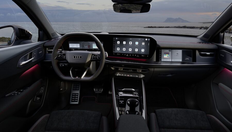 Audi Q3 2027 estreia na Europa com mais tecnologia e equipamentos 1 Audi Q3 2027 interior