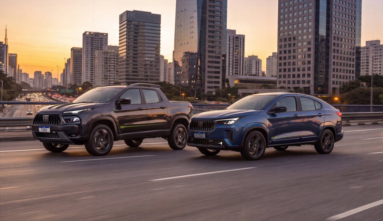 Fiat celebra 50 anos no Brasil com Toro e Fastback em séries especiais 1 Fiat Toro 50 Anos e Fiat Fastback 50 Anos
