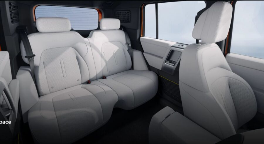 iCAUR - Conheça a nova marca de SUVs da Chery que chegará ao Brasil em agosto 3 iCaur V23 interior banco traseiro