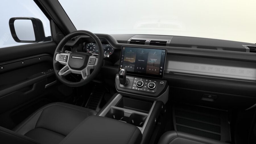 Land Rover Defender 2027 chega com nova versão top Vertex com visual atualizado 4 Land Rover Defender 2027 interior