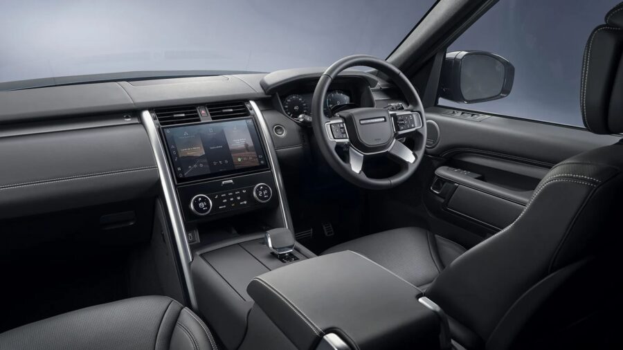 Land Rover Discovery 2027 ganha edição limitada e deve sair de linha 5 Land Rover Discovery 2027 Landmark Edition interior