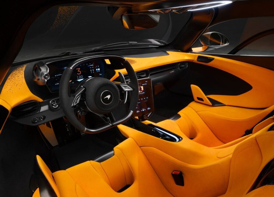 McLaren W1: Novo ápice da McLaren tem 1.275 cv e desempenho de F1 5 McLaren W1 interior