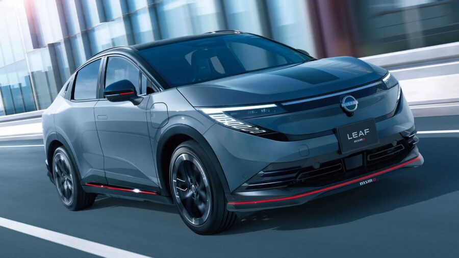 Novo Nissan Leaf Nismo tenta trazer esportividade e graça ao elétrico, sem mexer na potência 1 Nissan Leaf Nismo 2027