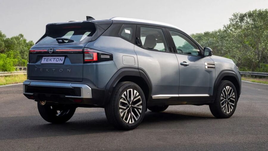 Nissan Tekton - Novo SUV da marca é um Duster com novo visual e custará R$ 56.300 5 Nissan Tekton traseira
