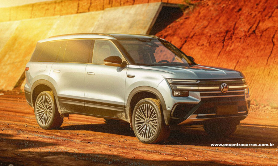 Home 3 Volkswagen Amarok SUV projeção