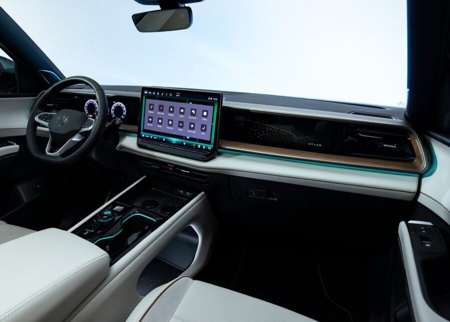 VW Atlas 2027 nova geração do maior SUV da marca é lançada nos EUA 4 Volkswagen Atlas 2027 interior