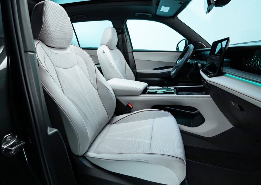VW Atlas 2027 nova geração do maior SUV da marca é lançada nos EUA 6 Volkswagen Atlas 2027 interior