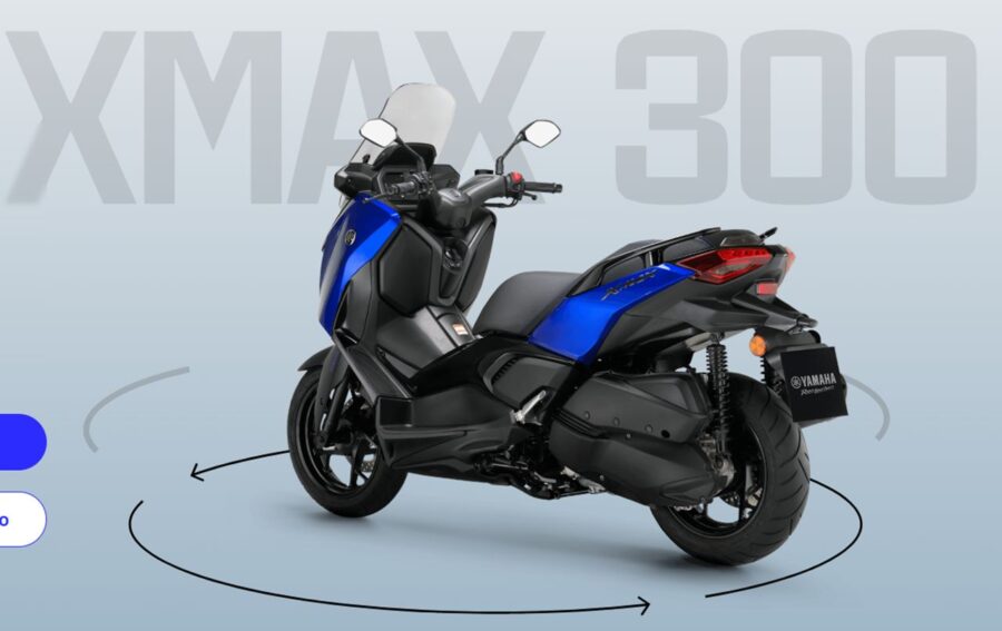 Yamaha XMAX 300 Connected 2027 chega com novas cores por R$ 38.690 1 Yamaha XMAX 300 2027 azul