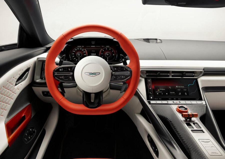 Aston Martin Valen: Visual exclusivo e o V12 mais potente já feito pela marca 850 cv, porém será para poucos 4 Aston Martin Valen interior