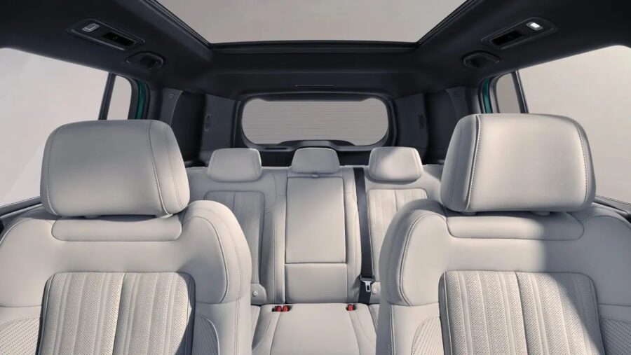 BYD Ti7: novo SUV híbrido quer enfrentar Land Rover Defender custando quase a metade do preço 4 BYD Ti-7 interior