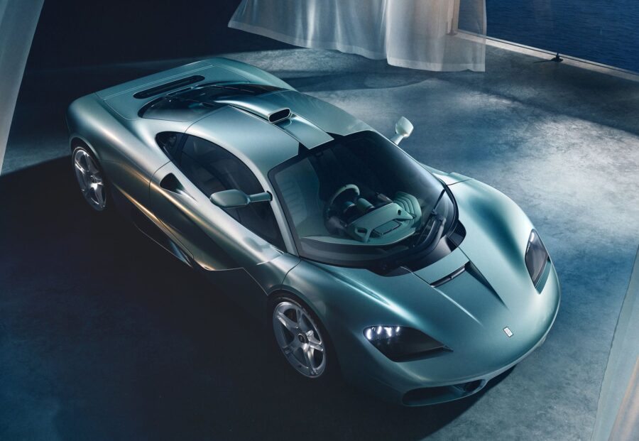 Gordon Murray S1 (2028): o “novo McLaren F1” com V12 aspirado e câmbio manual 3 Gordon Murray S1 vista superior