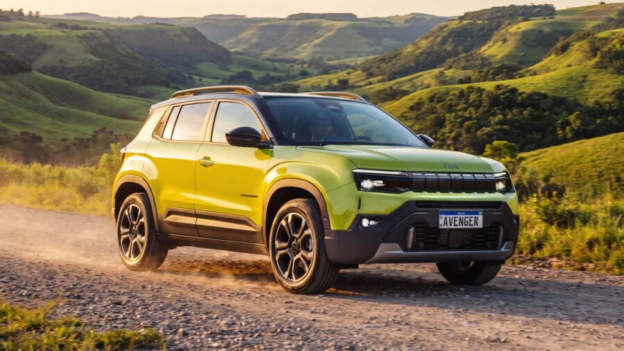Jeep Avenger estreia no Brasil com sistema híbrido-leve e preço de R$ 114.990. Em detalhes, versões, equipamentos, dados técnicos e analise 2 Jeep Avenger 2027 Limited