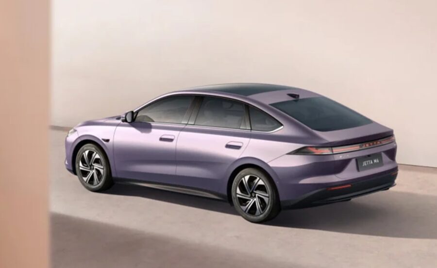 Jetta M6 - Jetta vira marca independente na China e venderá sedans elétricos 3 Jetta M6 traseira