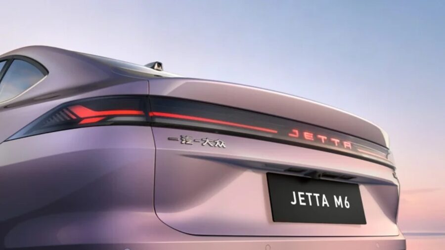 Jetta M6 - Jetta vira marca independente na China e venderá sedans elétricos 1 Jetta M6 detalhe traseira
