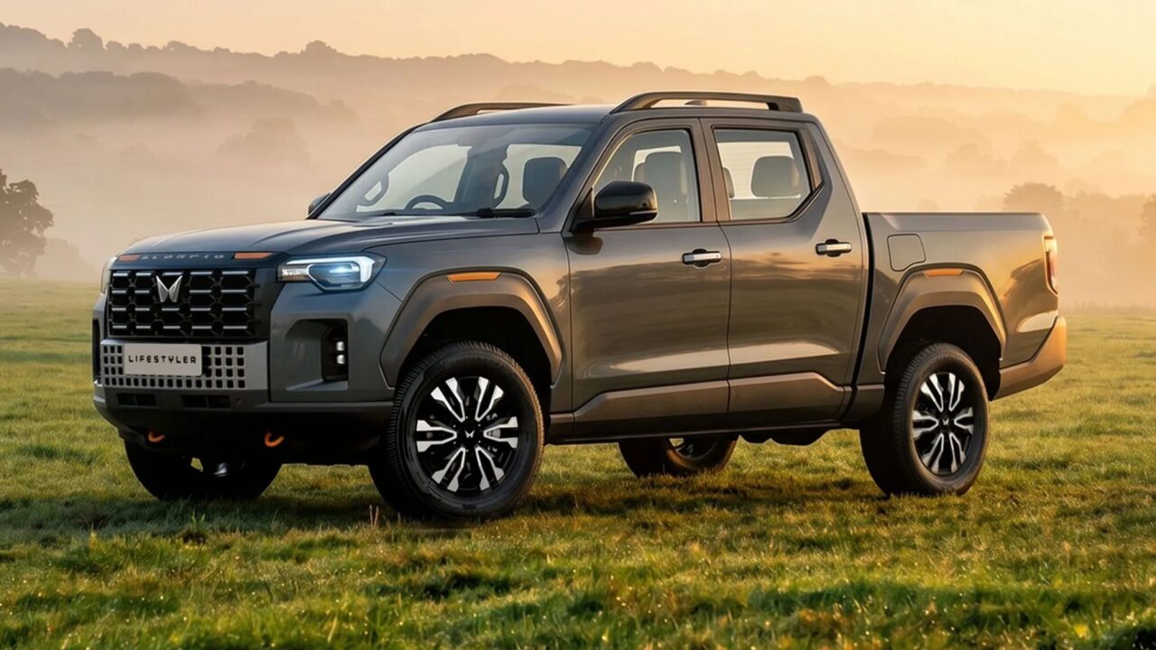 Mahindra Scorpio Lifestyler: nova picape global da marca indiana estreia em 2027 para enfrentar Hilux e Ranger e pode vir ao Brasil 1 Mahindra Scorpio LifeStyler