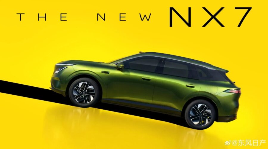 SUV Nissan NX7 é mostrado na China e custará menos de R$ 100 mil 2 Nissan NX7 lateral