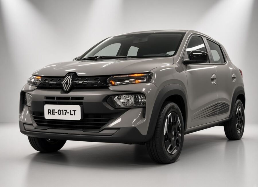 Novo Renault Kwid 2027 tem fotos vazadas, terá novo visual e interior, confira o que muda e quando chega 6 Novo Renault Kwid 2027