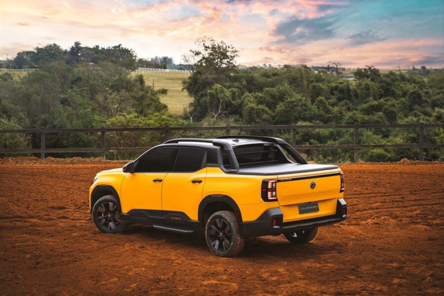 Volkswagen Tukan é apresentada oficialmente, confira as versões, porém só chegará em 2027 1 VW Tukan traseira