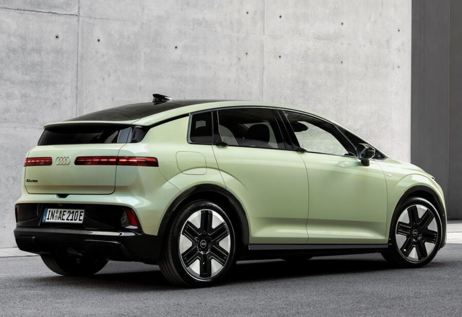 Audi A2 e-tron: novo elétrico compacto tem até 646 km de autonomia e estreia em outubro 2 Audi A2 e-Tron 2027 traseira rear view