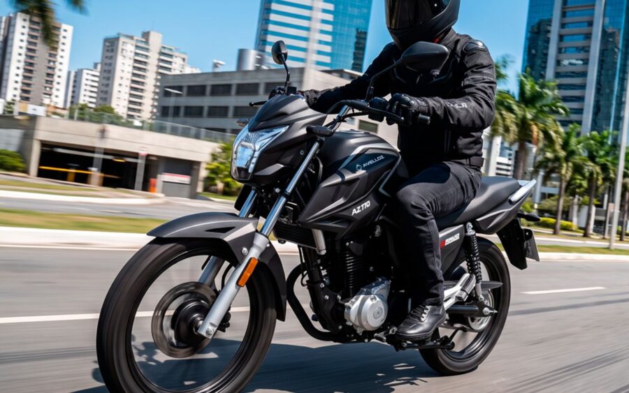 Avelloz AZ170 Bravo: nova street de 170 cc chega por R$ 16.990 mirando Honda CG 160 1 Avelloz AZ170 Bravo