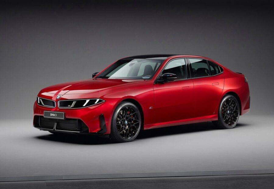 BMW revela novo Serie 3 2027 com visual inspirado no i3, motores a combustão eletrificados e versão M350 de 443 cv 1 BMW Serie 3 2027 2028 M350 xDrive