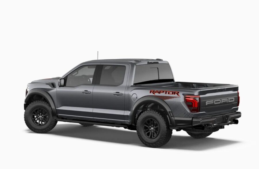 Ford F-150 Raptor chegará ao Brasil em 2027 com 456 cv e proposta off-road extrema 5 Ford F-150 Raptor traseira