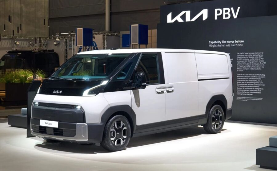 Kia PV7: A nova Besta elétrica com 460 km de autonomia e versões para cargas e passageiros 2 Kia PV7 Cargo 2028