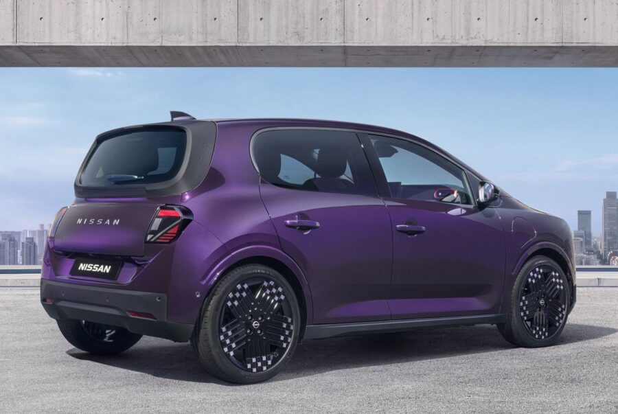 Nissan Pixo 2027: novo elétrico de R$ 118 mil é aposta da marca para a Europa 2 Nissan Pixo 2027 traseira rear view