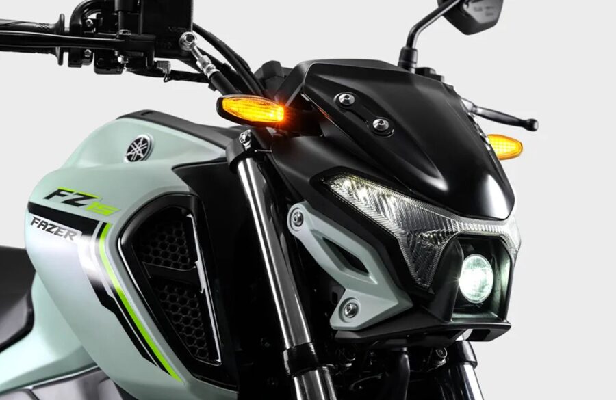 Yamaha Fazer FZ15 ABS 2027 chega com visual atualizado, LED e preço de R$ 21.490 2 Yamaha Fazer FZ15 2027 farol LED