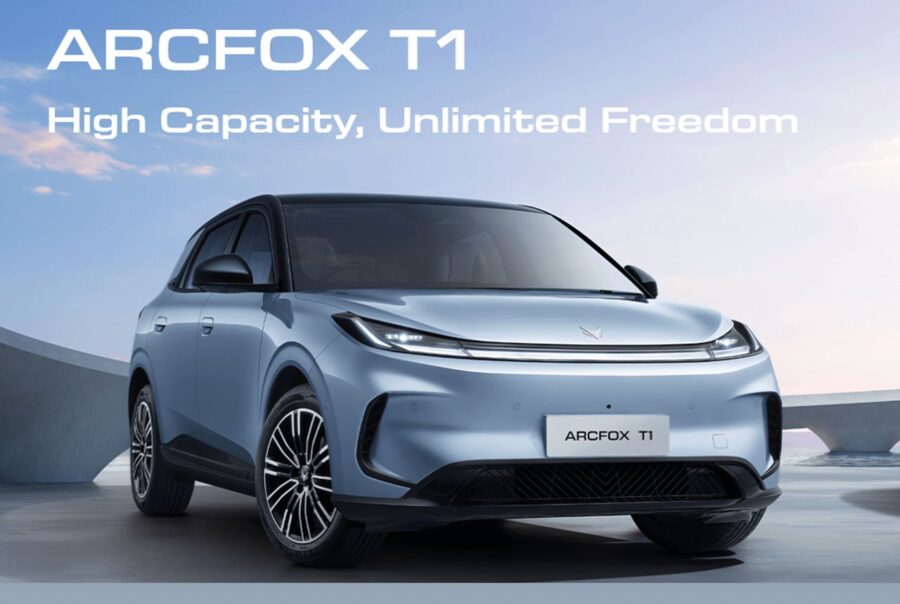 BAIC estreia no Brasil com o Arcfox T1 por R$ 129.900 e mira o top 5 até 2031 2 Arcfox T1
