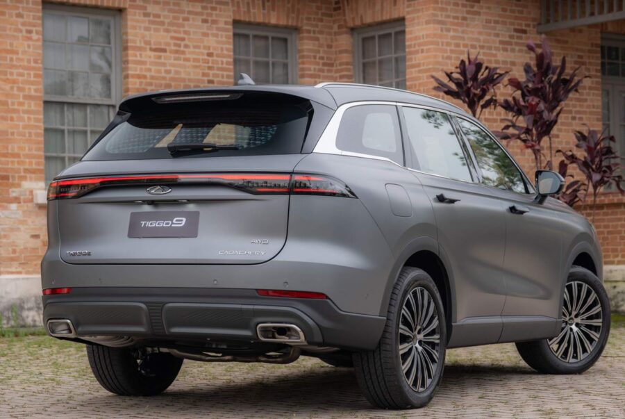 Chery Tiggo 9 2027 - Chega ao Brasil por R$ 249.990 e impressiona. Confira em detalhes 7 novo chery tiggo 9 2027
