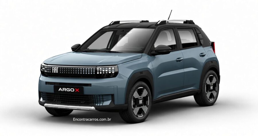 Fiat Argo X confira expectativa de motores, versões e preços, ele chega em dezembro 6 Fiat Argo X Impetus