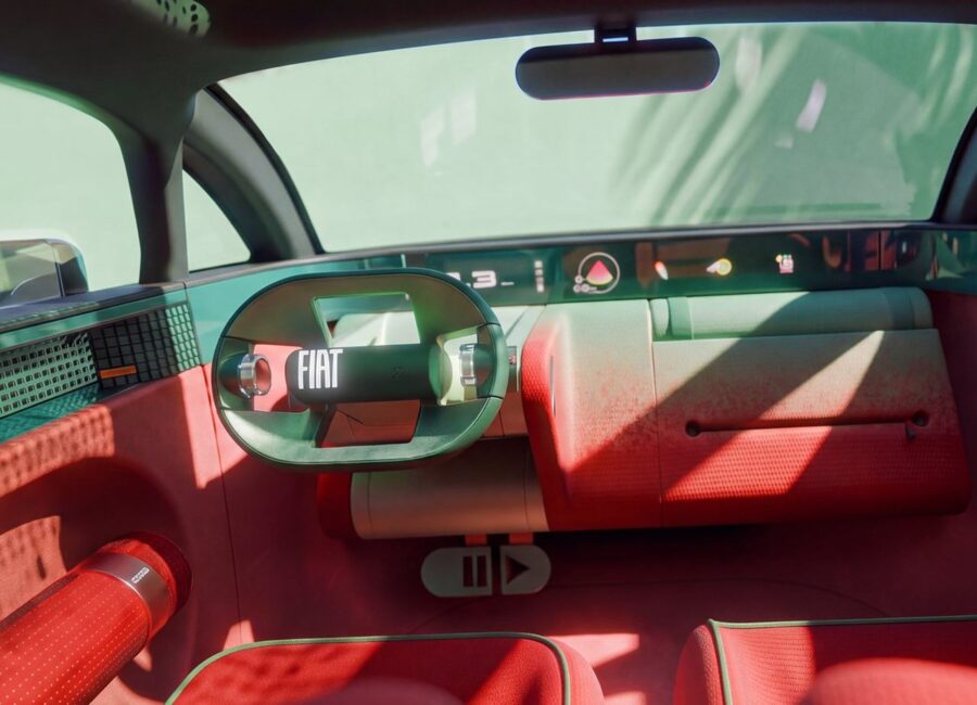Fiat Multiplay 2027 - Conheça em detalhes o conceito que antecipa a Nova Strada 2028 5 fiat multiplay 2027 interior