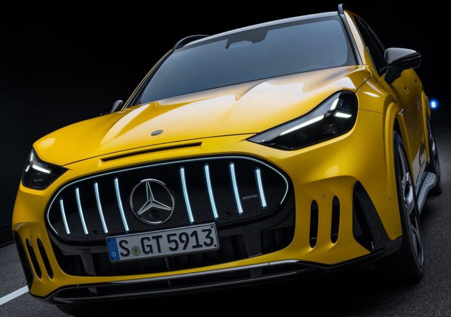 Mercedes-AMG GT SUV: tem até 1.169 cv porém o visual é polêmico 4 AMG GT SUV detalhe dianteira front view