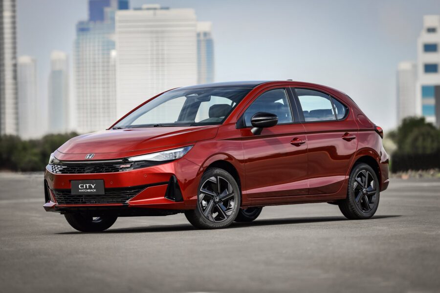 Novo Honda City 2027 chega ao Brasil com visual renovado e mais equipado porém sem motor híbrido, confira preços, versões e equipamentos 3 Honda City Hatch 2027