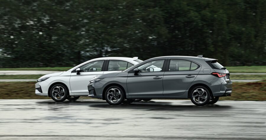 Novo Honda City 2027 chega ao Brasil com visual renovado e mais equipado porém sem motor híbrido, confira preços, versões e equipamentos 7 Honda CIty 2027 vista lateral