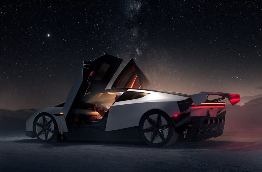 Tesla Roadster Concept: usa propulsão de foguete e pode até voar 1 Tesla Roadster