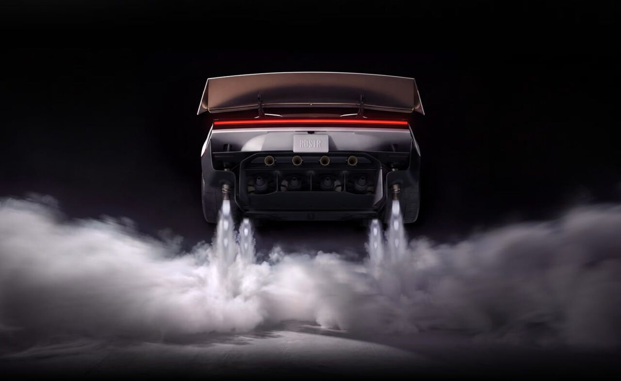 Tesla Roadster Concept: usa propulsão de foguete e pode até voar 1 Tesla Roadster Concept