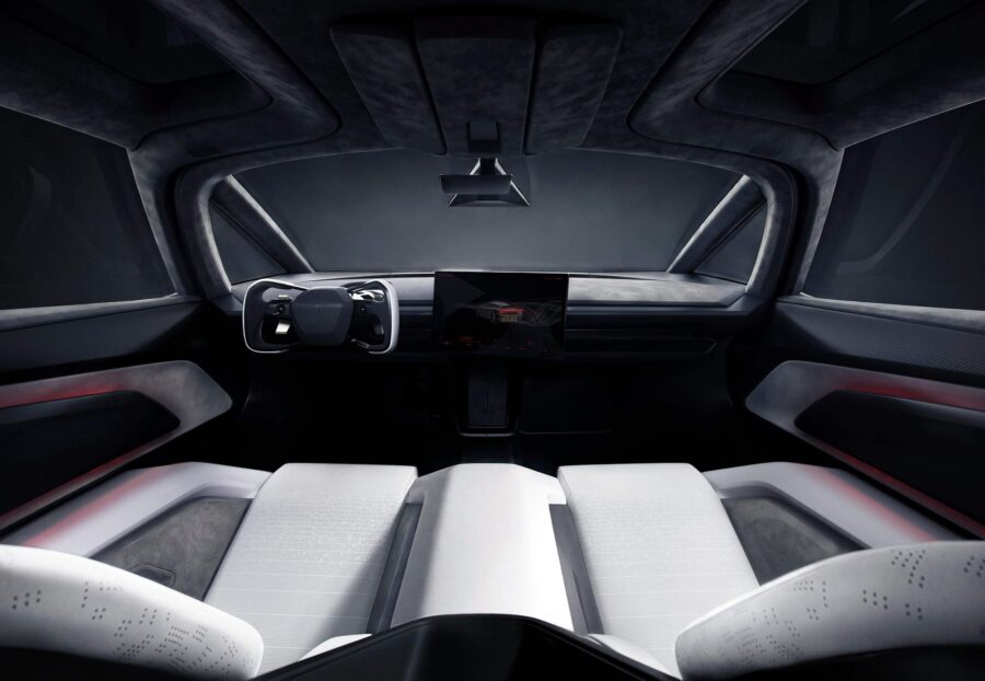 Tesla Roadster Concept: usa propulsão de foguete e pode até voar 2 Tesla Roadster interior