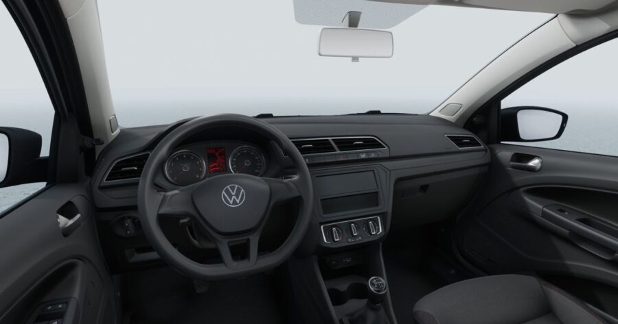 VW Saveiro Robust ganha versão 100% etanol e fica mais barata 3 Saveiro Robust 2026 interior painel