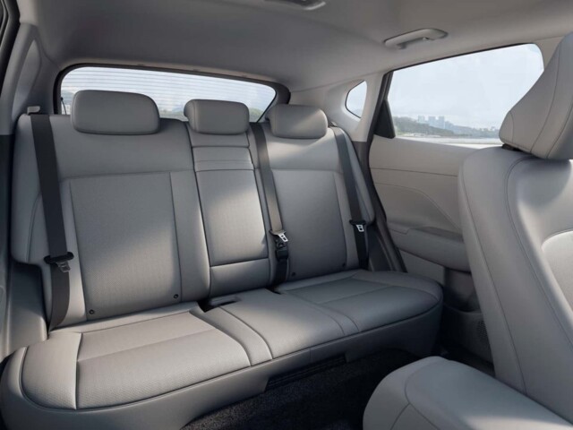Hyundai Kona 2026 interior banco traseiro Hyundai Kona 2026 interior banco traseiro