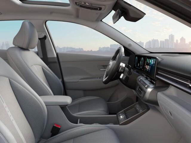 Hyundai Kona 2026: Nova geração do SUV chega ao Brasil com visual futurista por R$ 214.900 7 Hyundai Kona 2026 interior