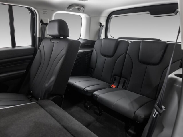 Haval H9 interior banco traseiro terceira fileira Haval H9 interior banco traseiro terceira fileira