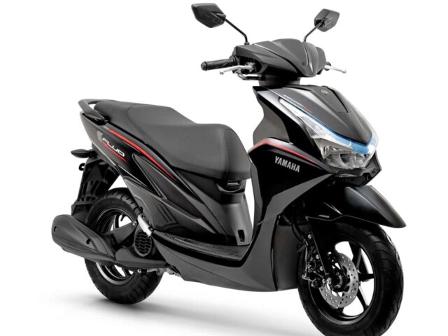 Yamaha Fluo 2026 - A primeira scooter híbrida do Brasil chega por R$ 16.690 9 Yamaha Fluo Hybrid Connected preta