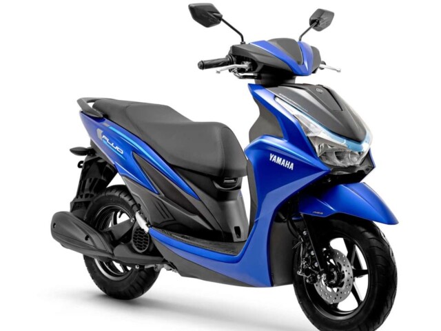 Yamaha Fluo 2026 - A primeira scooter híbrida do Brasil chega por R$ 16.690 8 Yamaha Fluo Hybrid Connected azul