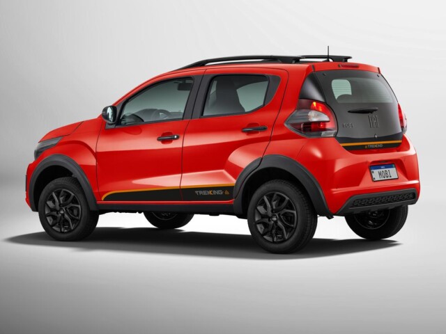 Fiat Mobi Trekking 2026 traseira Fiat Mobi Trekking 2026 traseira